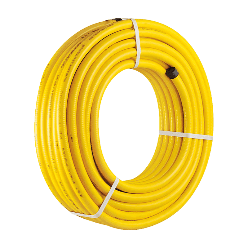 yellow PVC coating stainless steel corrugated hose ZLR-01